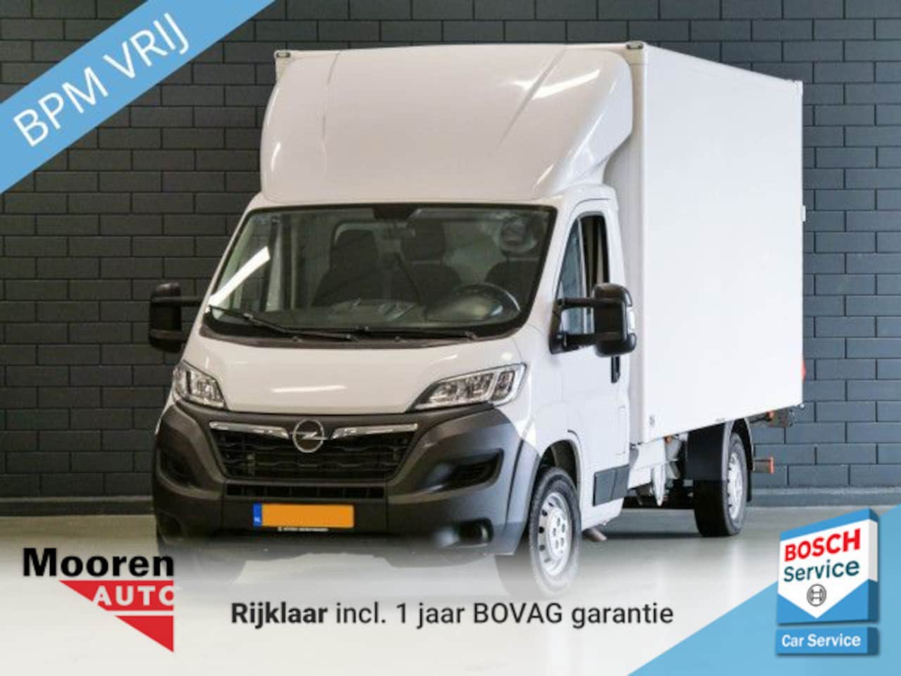 Opel Movano - 2.2D 140pk Bakwagen Laadklep | CRUISE | AIRCO | MEUBELBAK | EURO 6 | - AutoWereld.nl