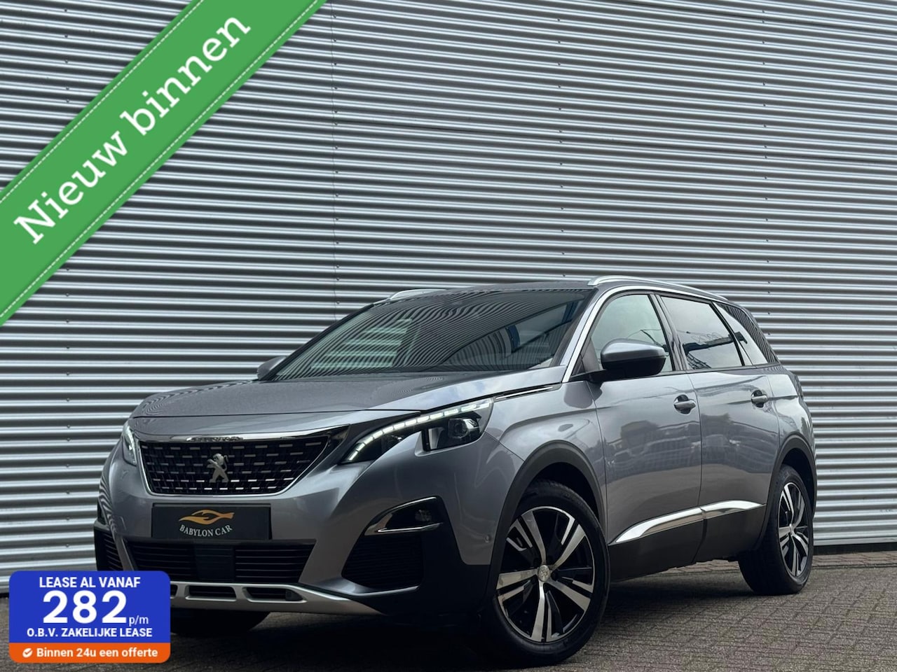 Peugeot 5008 - 1.6 THP Allure/Automaat Led/ Panodak/Camera/Leder/Apple Carplay/Cruise Control/165PK /7-Pe - AutoWereld.nl
