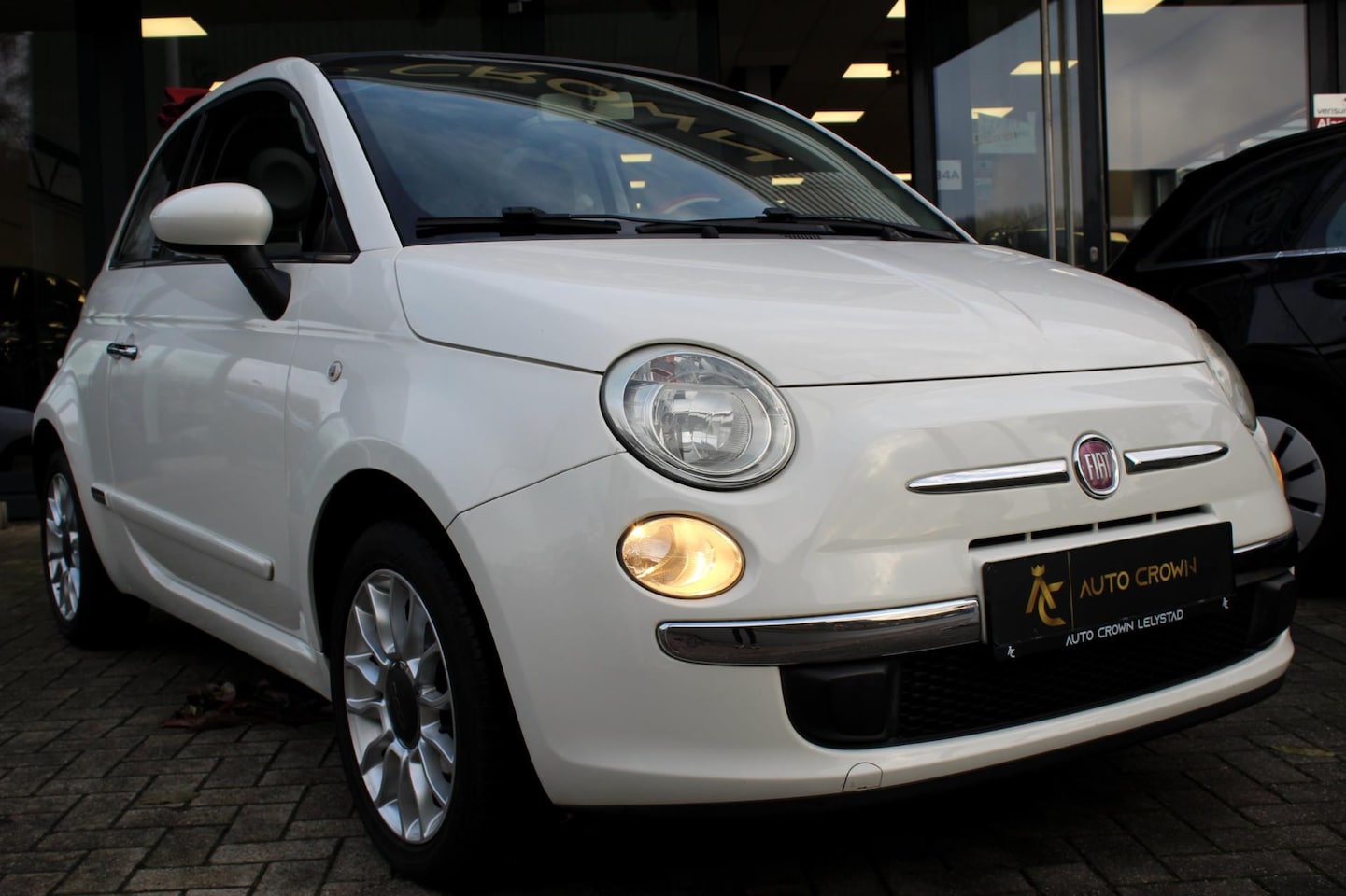 Fiat 500 C - 1.2 Lounge Cabriotop! Luxe model - AutoWereld.nl
