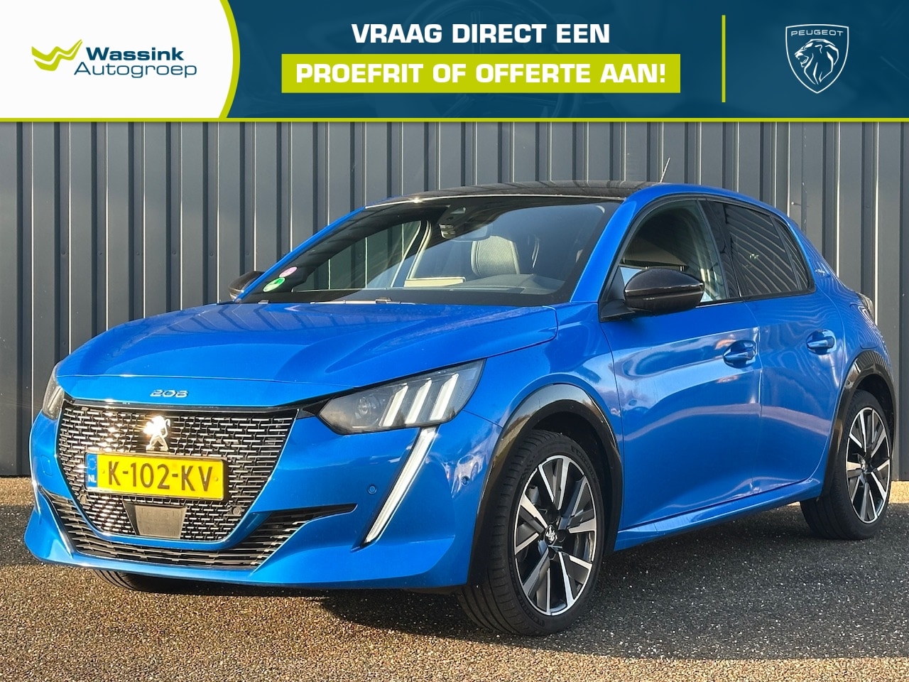 Peugeot 208 - 1.2 PureTech 100pk GT-Line I Navigatie I Camera I Cruise Control I Half Leder I PDC I - AutoWereld.nl