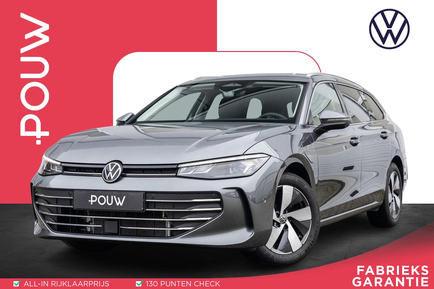 Volkswagen Passat Variant - 1.5 eHybrid 204pk Elegance Business | SoH 100% | Trekhaak | Navigatie | 360 Camera | Stoel - AutoWereld.nl