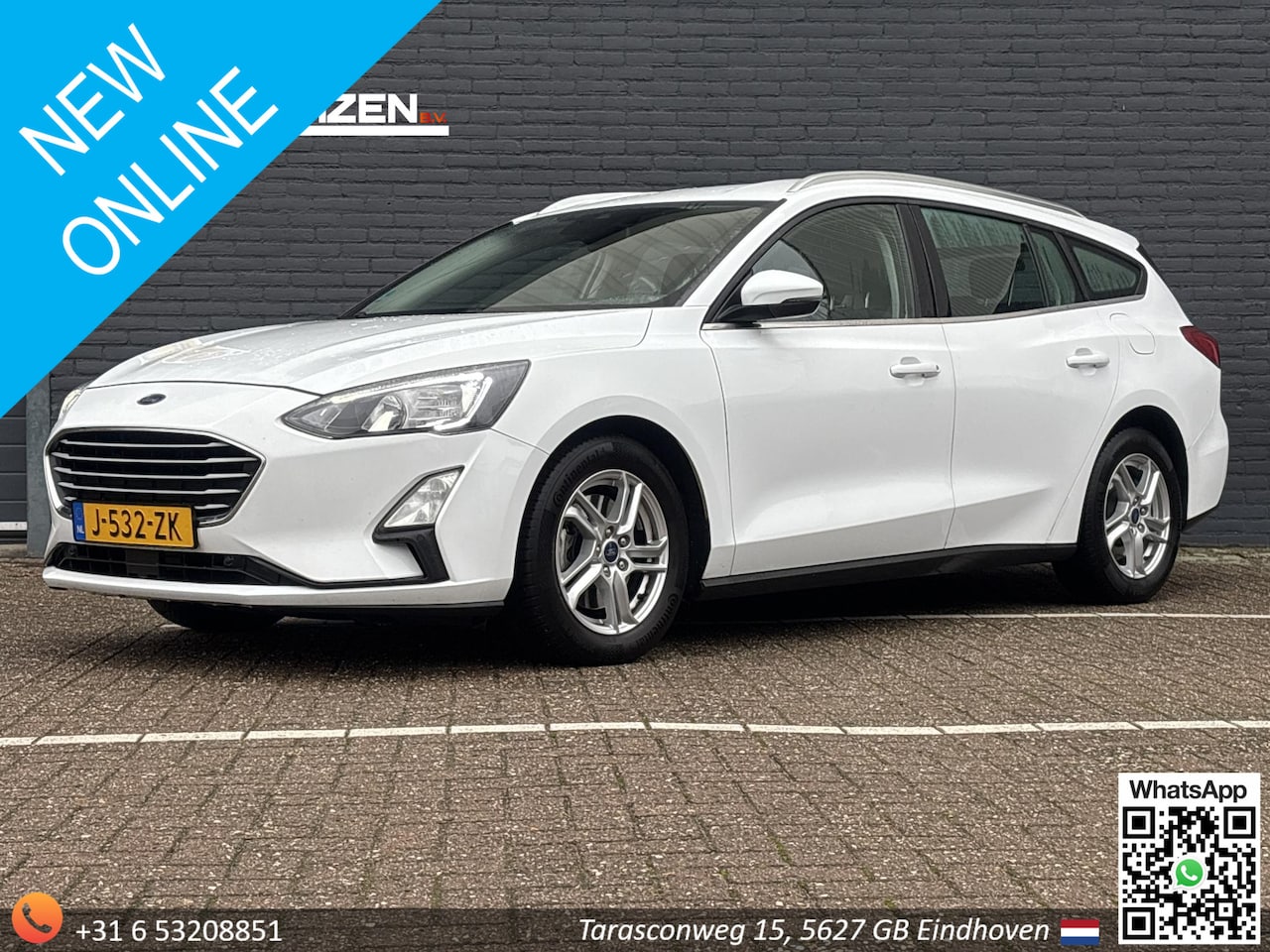 Ford Focus Wagon - 1.5 EcoBlue Trend Edition Business | € 6.450,- NETTO! | Airco | Cruise | Navi | Camera | A - AutoWereld.nl