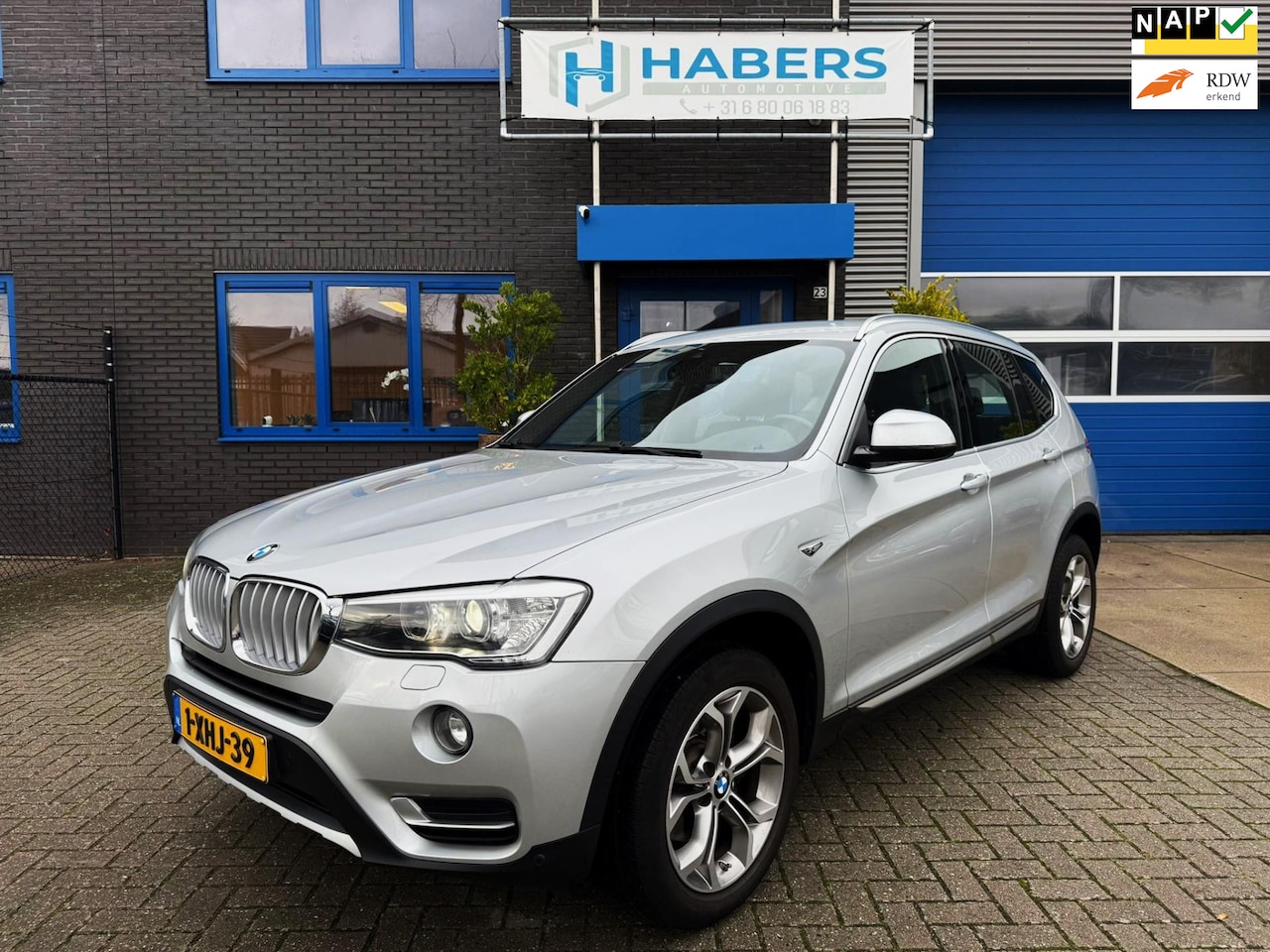 BMW X3 - XDrive20i High Executive 184PK|Origineel NL|Proff Navi|AUT|4x4|Trekhaak|Leder|Sportstoelen - AutoWereld.nl
