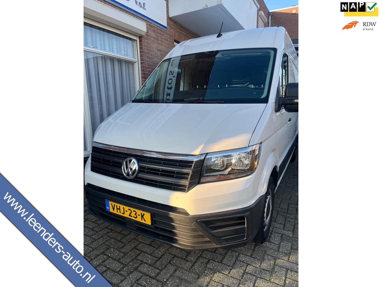 Volkswagen Crafter - LAADKLEP L3H3 AUTOMAAT DSG 35 2.0 TDI 140PK 3Persoons, Airco, CruiseControl, Groot Scherm, - AutoWereld.nl