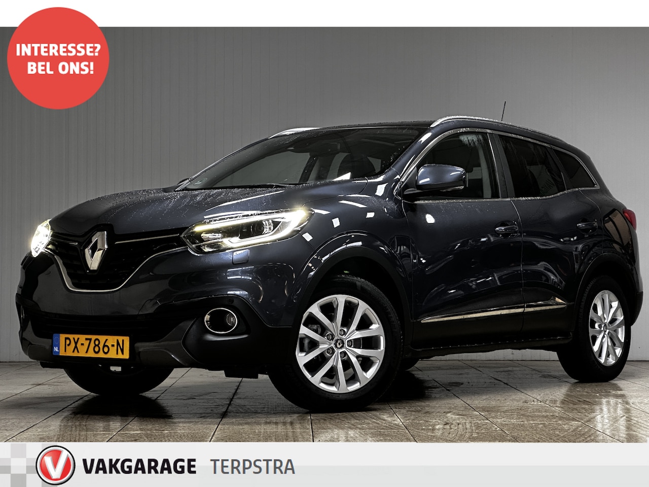 Renault Kadjar - 1.2 TCe Intens/ DEALER ONDERHOUDEN!/ Trekhaak/ Camera/ Voorruitverw./ Panorama-Dak/ Keyles - AutoWereld.nl