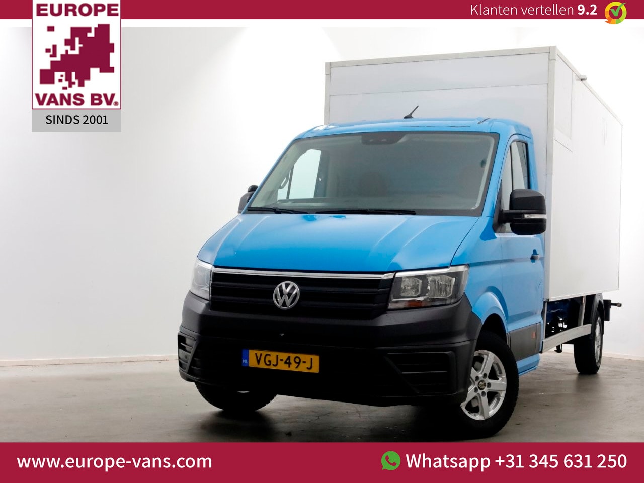Volkswagen Crafter - 35 2.0 TDI E6 Bakwagen met achterdeuren 2 Persoons 07-2020 - AutoWereld.nl