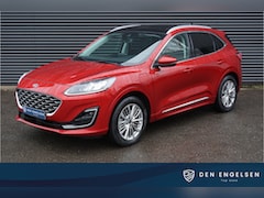 Ford Kuga - 2.5 PHEV Vignale Lederen bekleding Stoel + Stuur verwarming Navigatie Camera Apple Carplay
