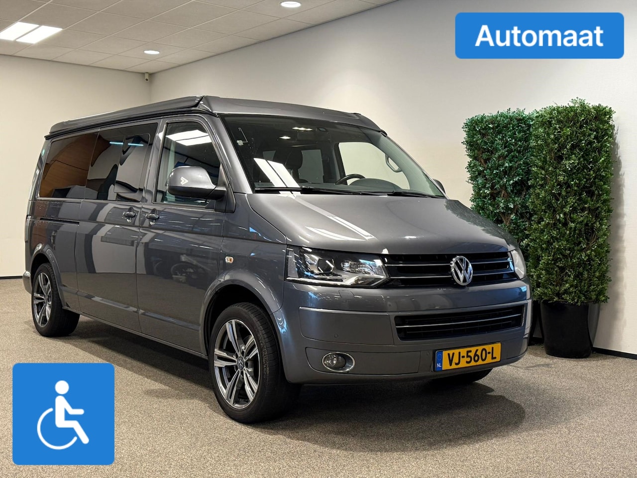 Volkswagen Transporter - L2H1 Automaat Rolstoelbus / Camperdak / Camper - AutoWereld.nl