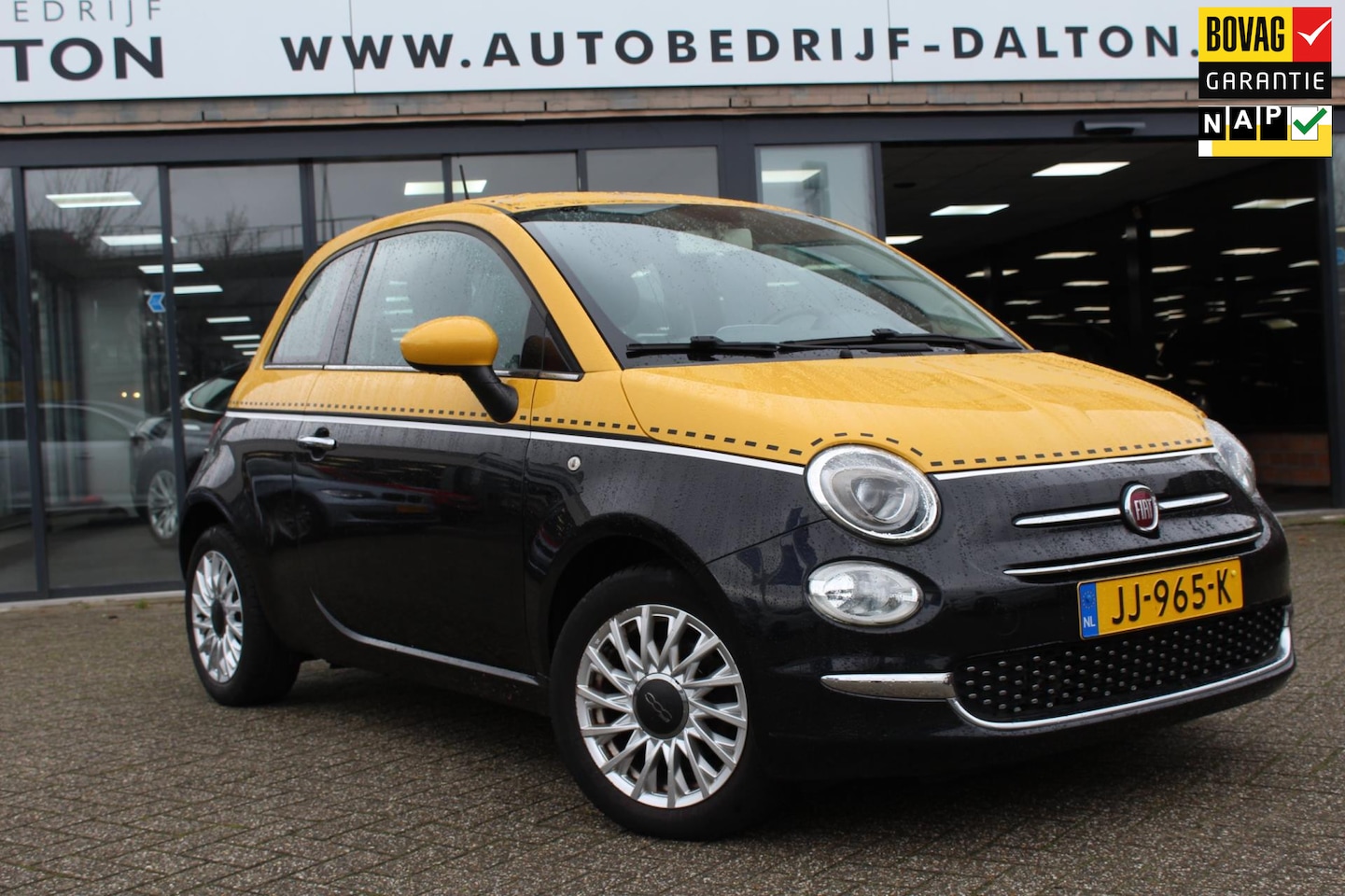 Fiat 500 - 0.9 TwinAir Turbo Lounge 1e EIGENAAR / AIRCO / NAVIGATIE / LAGE KM - AutoWereld.nl
