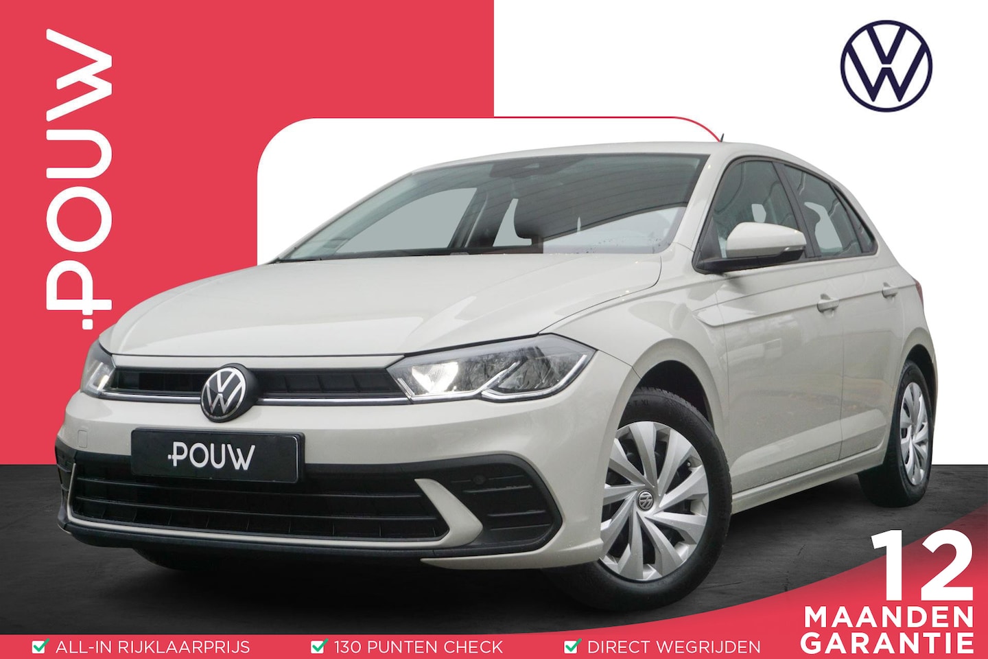 Volkswagen Polo - 1.0 TSI 95pk Polo | Apple Carplay & Android Auto | Airco | DAB - AutoWereld.nl