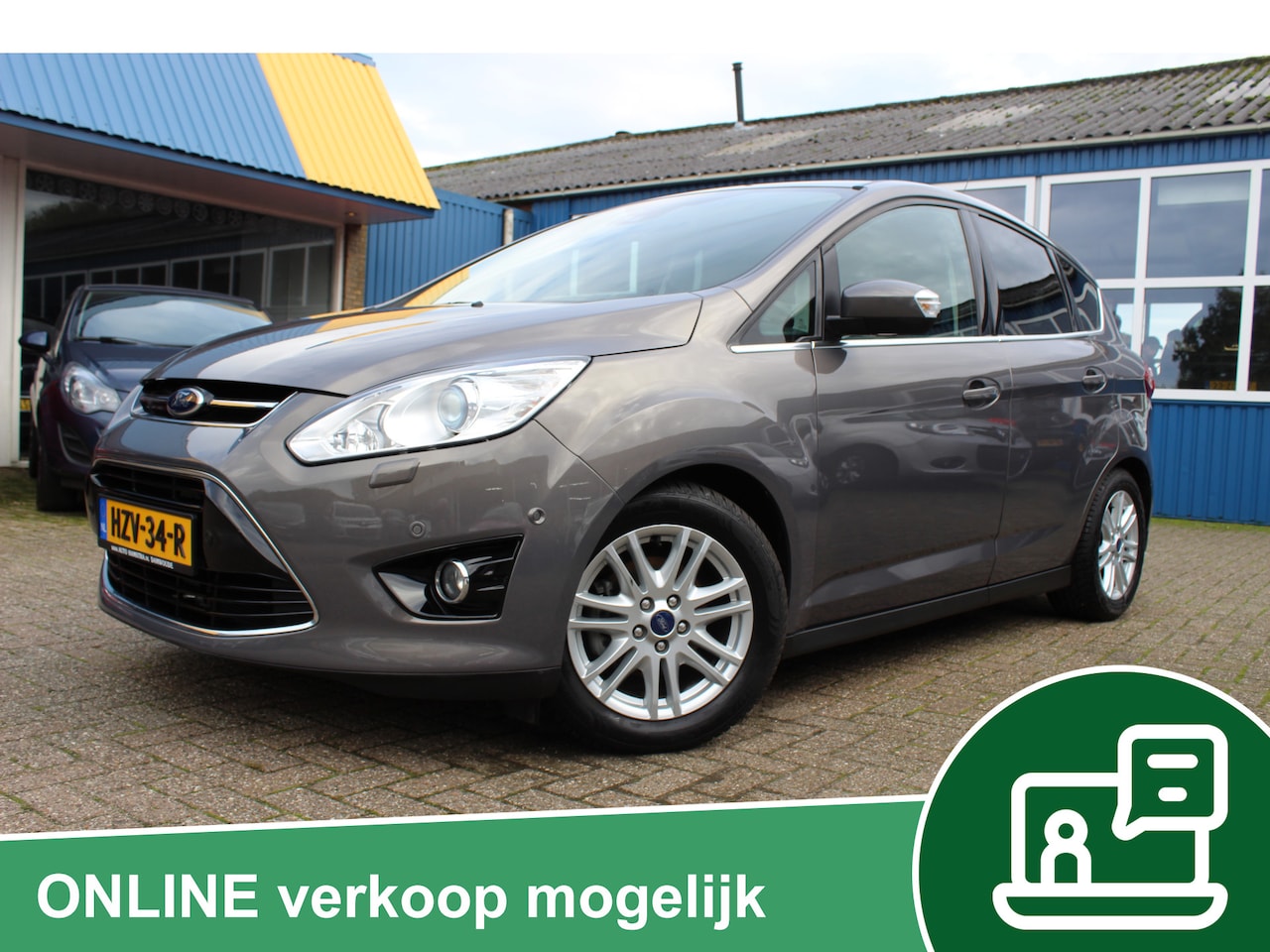 Ford C-Max - 1.0i "Titanium" Xenon - Cruise - Navi !!! 125 Pk - AutoWereld.nl