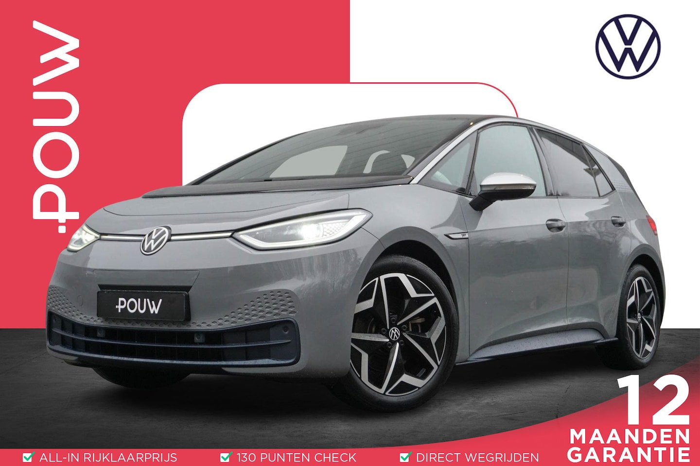 Volkswagen ID.3 - 204pk First Plus 58 kWh | SoH 93 % | Achteruitrijcamera | Keyless | Matrix LED - AutoWereld.nl