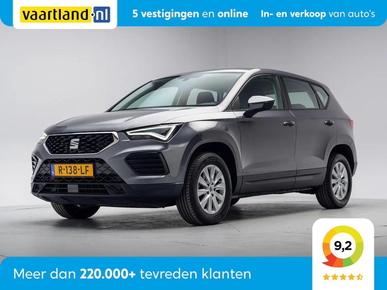 SEAT Ateca - 1.0 TSI Reference NW-Model [ Full LED Apple Carplay / Android Auto ] - AutoWereld.nl