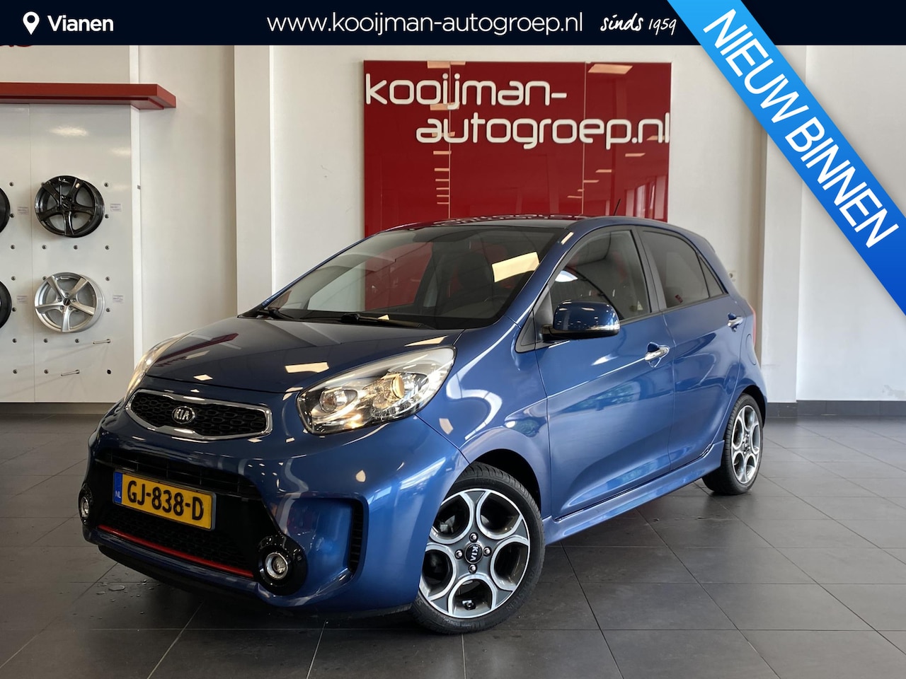 Kia Picanto - 1.2 CVVT SportsLine Stoel en stuurverwarming| Nederlandse auto| BOMVOL Opties| - AutoWereld.nl