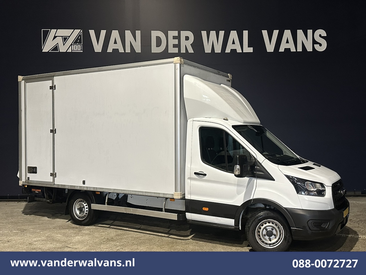 Ford Transit - 2.0 TDCI 130pk Bakwagen 232cm Hoog Laadklep Zijdeur Euro6 Airco | 917kg laadvermogen | Cam - AutoWereld.nl