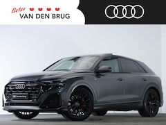 Audi Q8 - S-Line 55 TFSI e 394 PK QUATTRO | LED Matrix | 4 Wielbesturing | Trekhaak | Panoramadak |