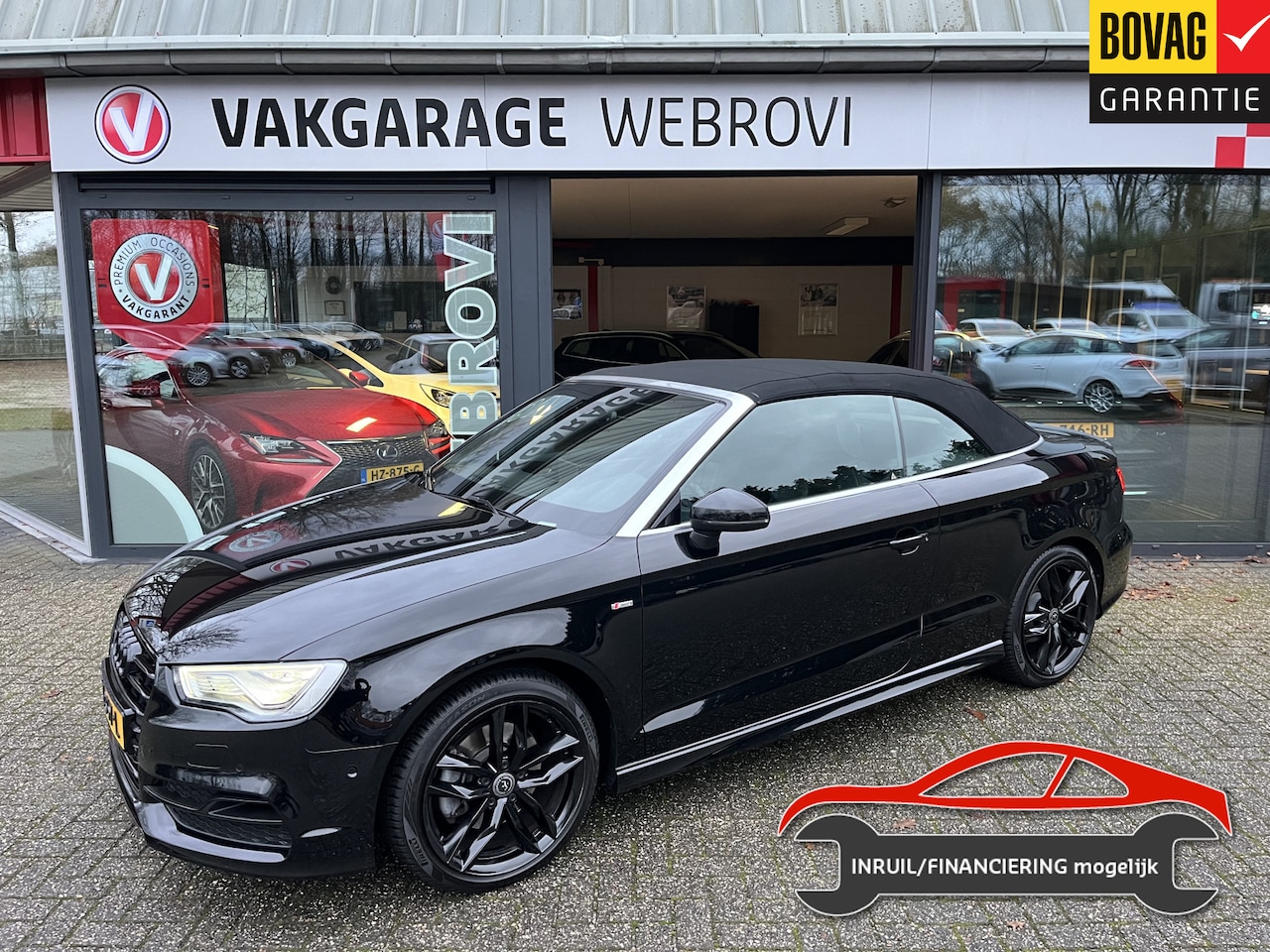 Audi A3 Cabriolet - 1.8 TFSI Ambition Pro 2x S Line Open Days - AutoWereld.nl