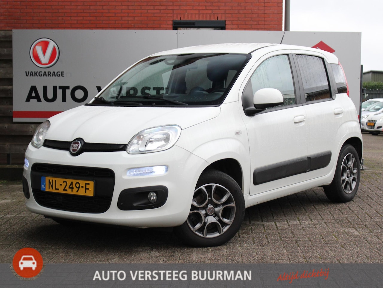 Fiat Panda - 0.9 TwinAir Lounge Automaat Airco, Bluetooth, Radio, Elektrische Ramen Voor, - AutoWereld.nl