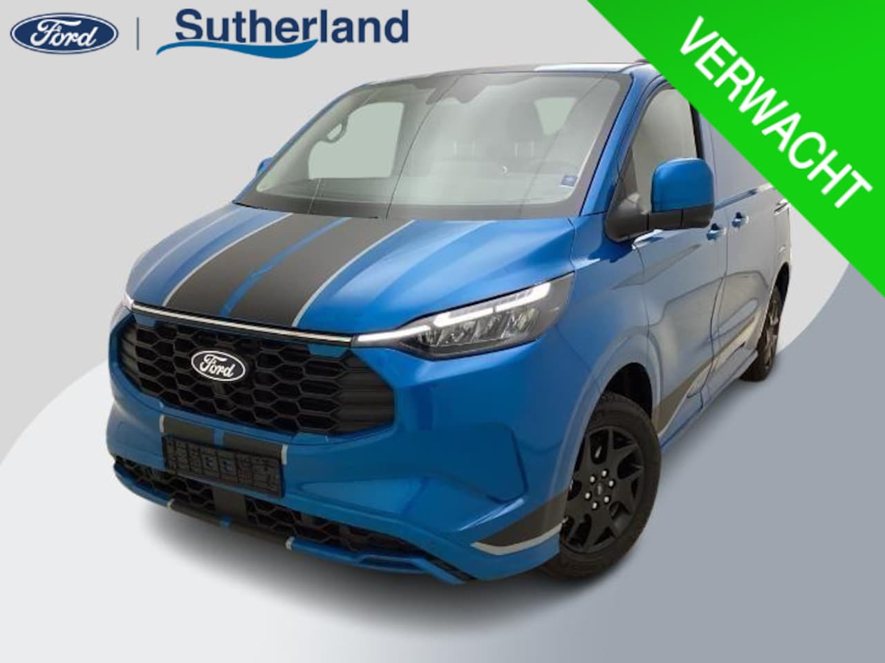 Ford Transit Custom - 320 2.5 PHEV L1H1 Sport 233pk | Adaptieve cruise | BLIS | Dubbele Schuifdeuren elektrisch - AutoWereld.nl