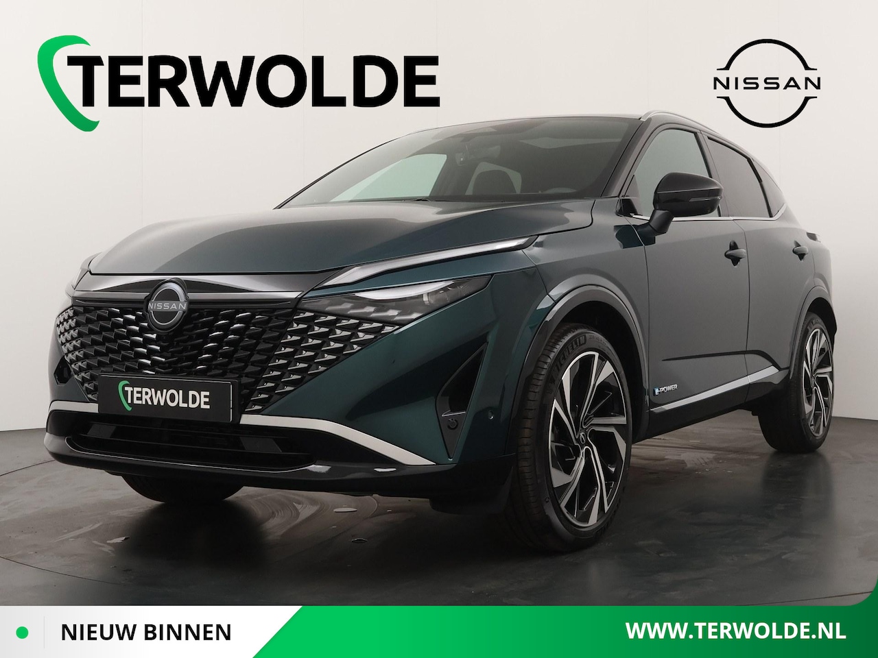 Nissan Qashqai - 1.5 e-Power Tekna Plus | €1.500 korting| Gen3 epower | Elektrische kofferklep | Bose audio - AutoWereld.nl