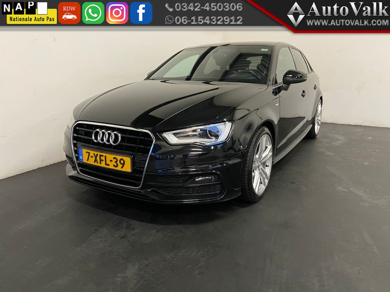Audi A3 Sportback - 1.4 TFSI Pro Line 3X S-Line 18´´ LM! Automaat - AutoWereld.nl