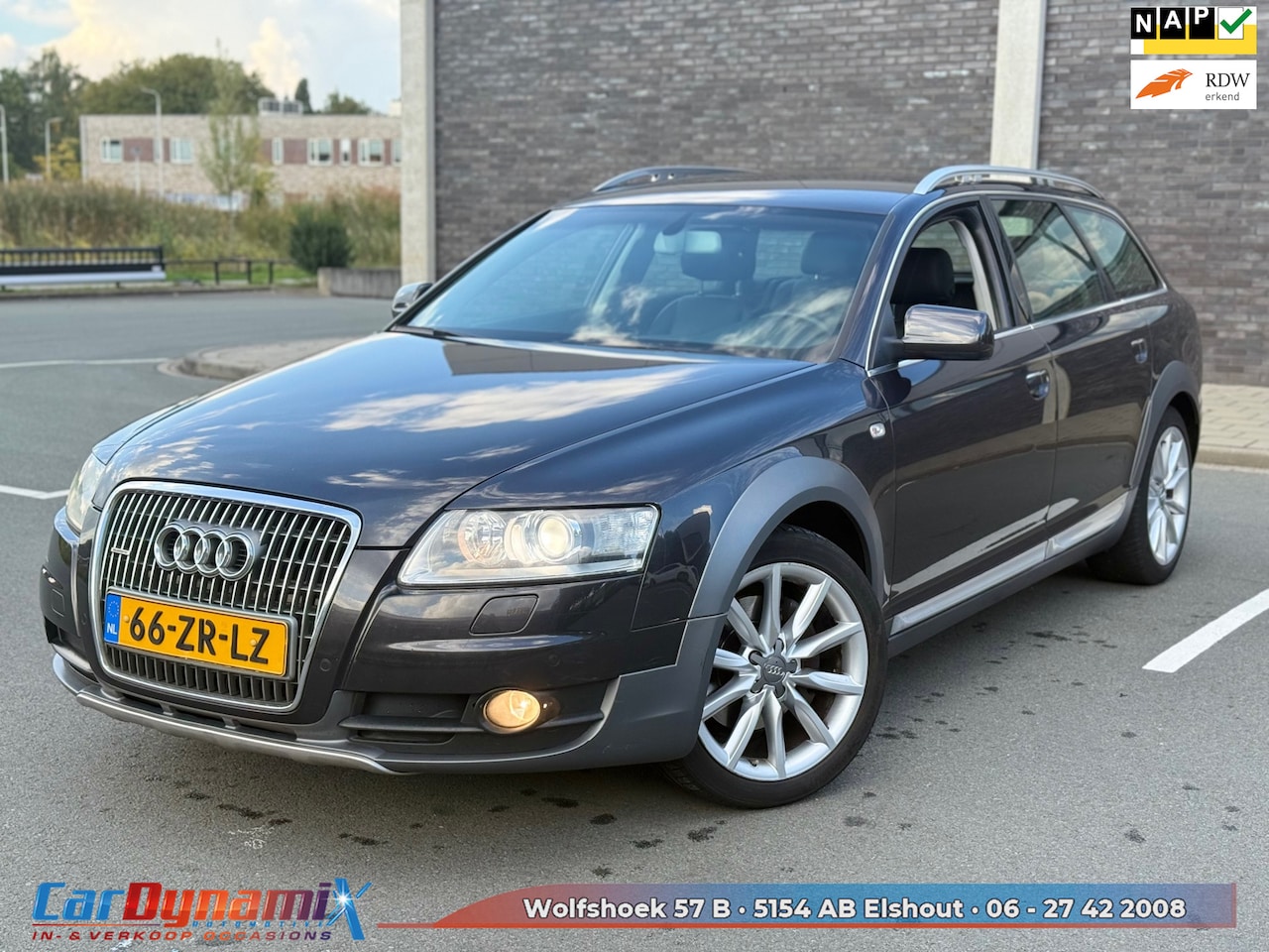 Audi A6 allroad quattro - 2.7 TDI Pro Line // 1E EIG. // XENON // LEER // NWE APK // LMV // RIJD SCHAKELT GOED! - AutoWereld.nl