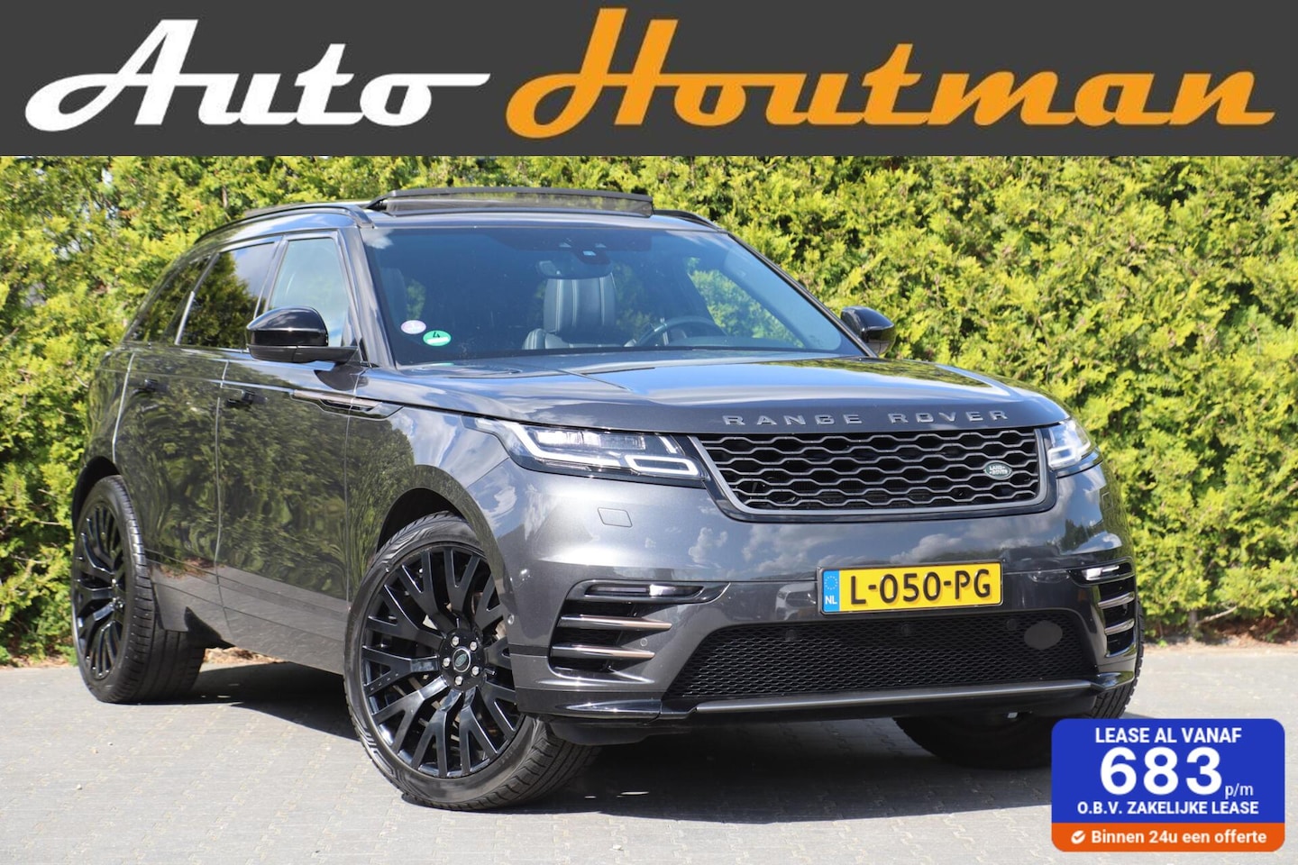 Land Rover Range Rover Velar - 3.0 V6 SC AWD R-Dynamic HSE 381 PK A cruise|Carplay|Matrix|Panoschuifdak|Digidash|Camera|M - AutoWereld.nl