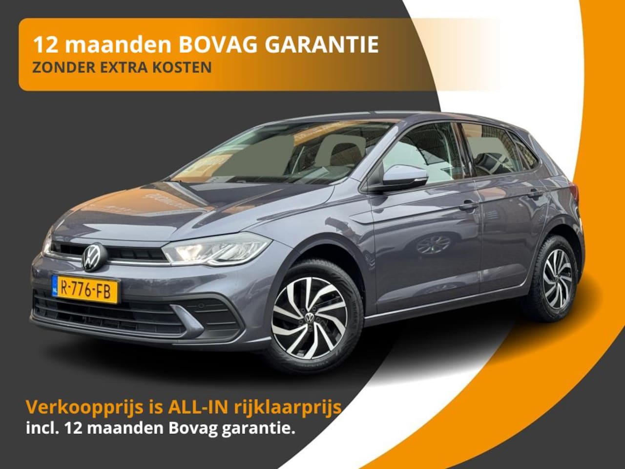 Volkswagen Polo - 1.0 TSI LIFE CARPLAY/LED/PDC/LMV/VIRTUAL/NL-AUTO/NW. MODEL - AutoWereld.nl