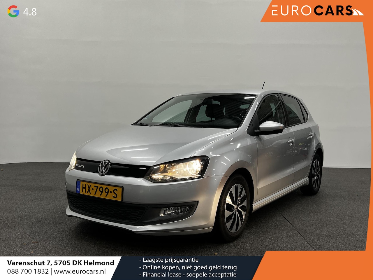 Volkswagen Polo - 1.0 BlueMotion Edition Trekhaak Navigatie Apple Carplay/Android Auto Cruise Control Airco - AutoWereld.nl
