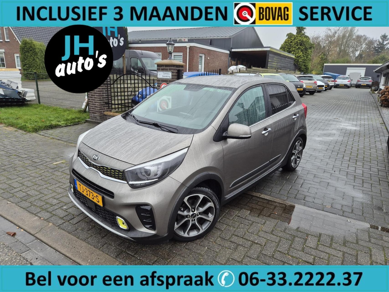 Kia Picanto - 1.0 T-GDI X-Line AIRCO|CRUISE|CARPLAY|DEALER-OND - AutoWereld.nl