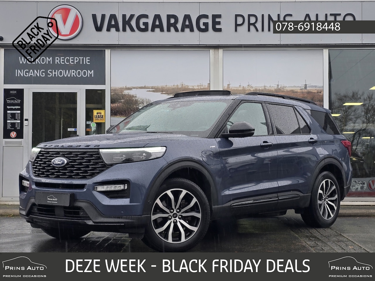 Ford Explorer - 3.0 V6 EcoBoost PHEV ST-Line 7p. |PANO|BTW|DEALER ONDERH.|360CAM|B&O| 4046 - AutoWereld.nl