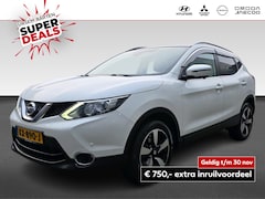 Nissan Qashqai - 1.2 N-Connecta | + Design Pack | Trekhaak | 360 camera | Pano | Cruise Controle |