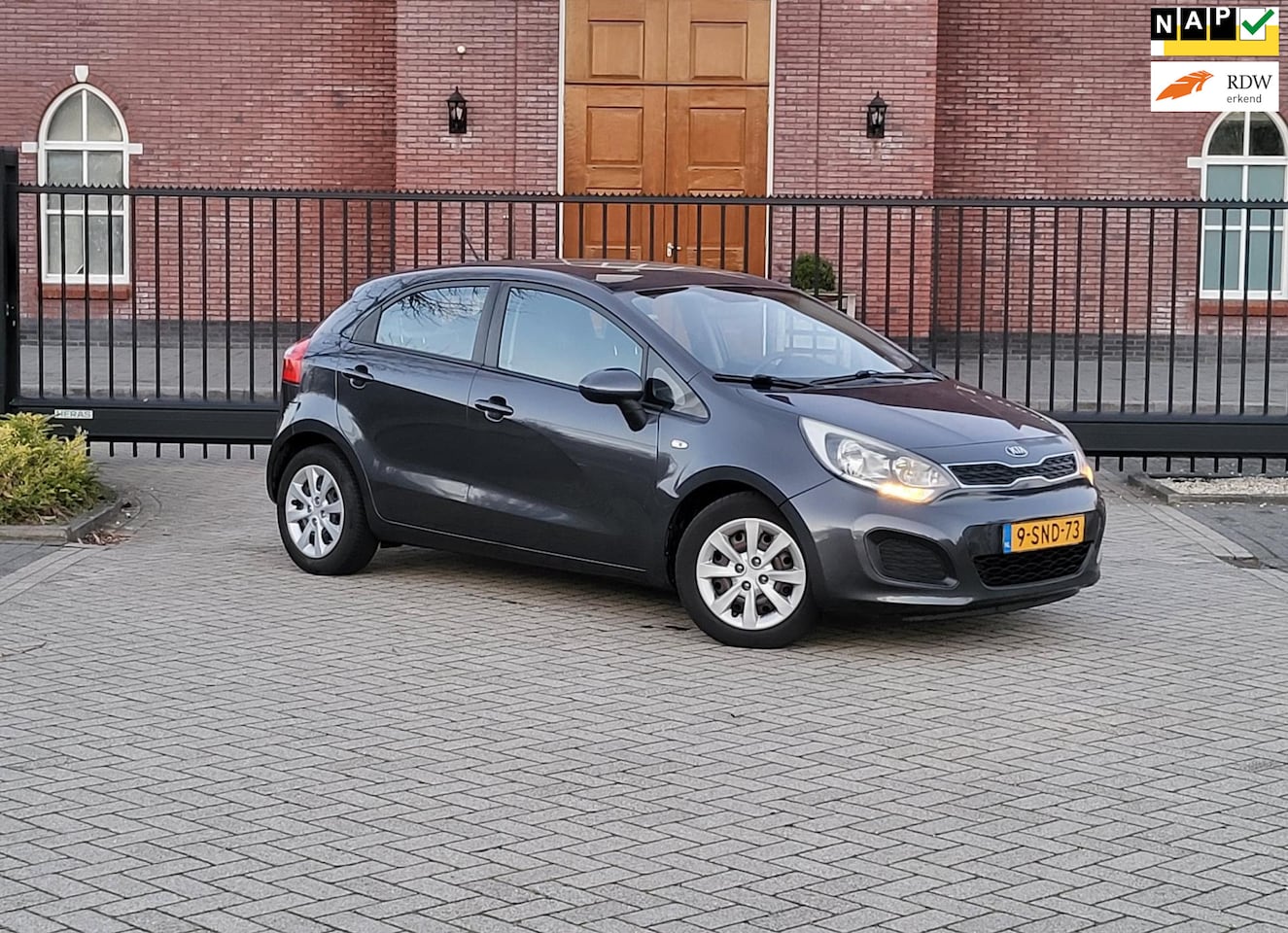 Kia Rio - 1.2 CVVT Comfort Pack / Airco / 5 Drs / Nap - AutoWereld.nl