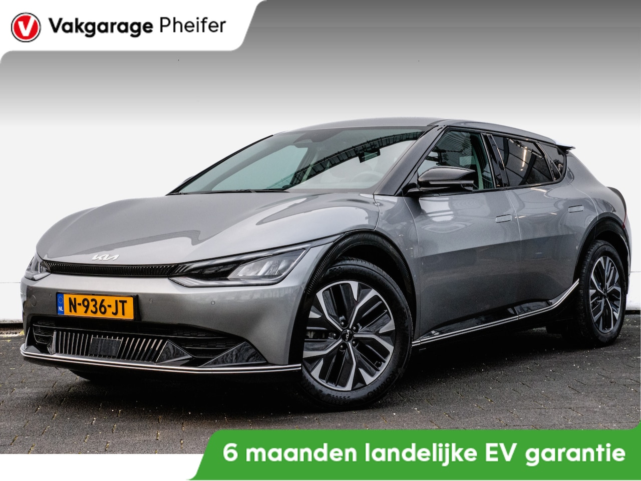 Kia EV6 - Plus 77.4 kWh Trekhaak/ Leer/ Camera/ Meridian audio/ Carplay/ Navigatie/ Stoel-stuurverwa - AutoWereld.nl