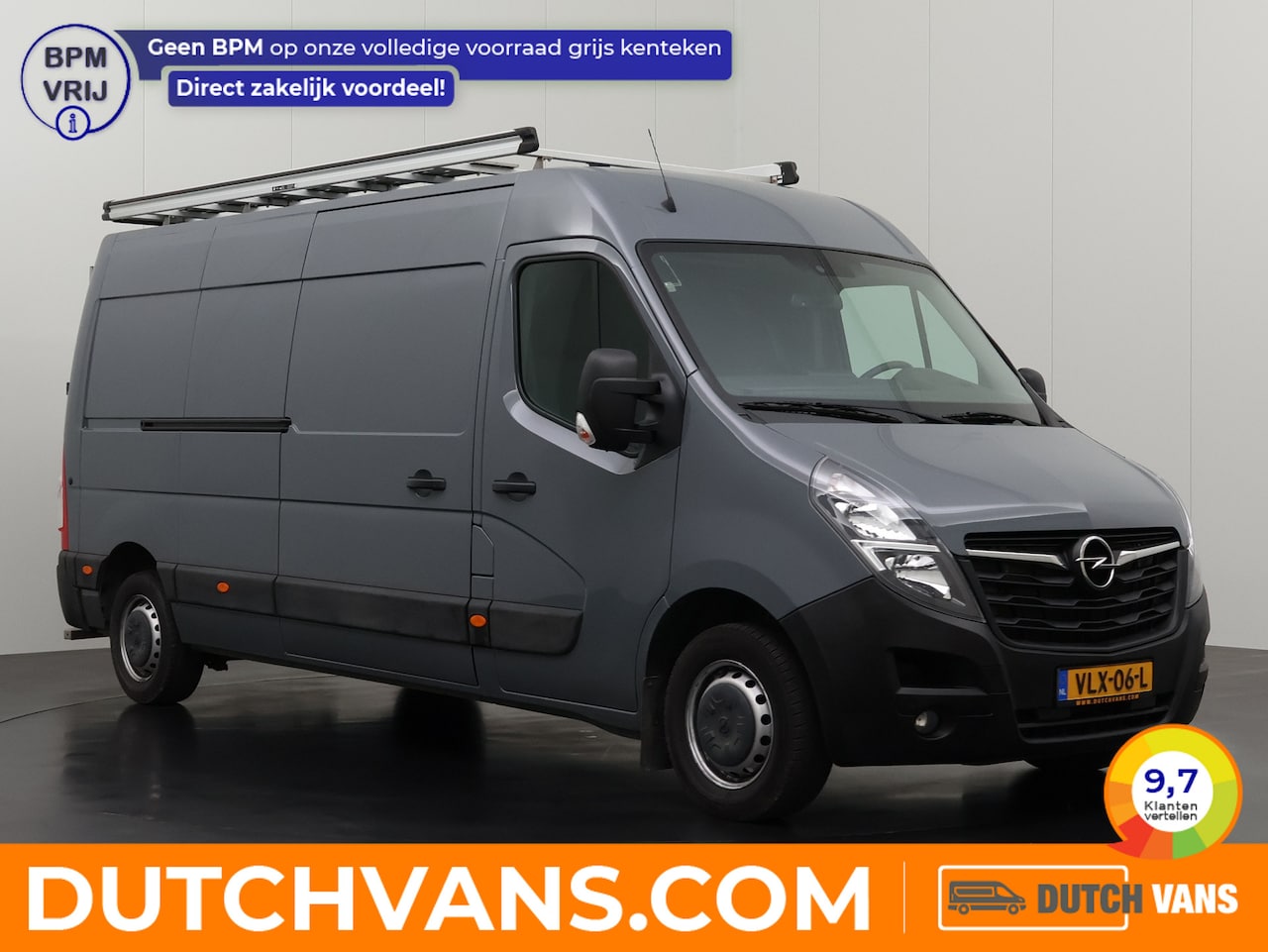 Opel Movano - 2.3Turbo 150PK L3H2 | 2xSchuifdeur | Imperiaal | Trekhaak | Navigatie | Camera | Multimedi - AutoWereld.nl