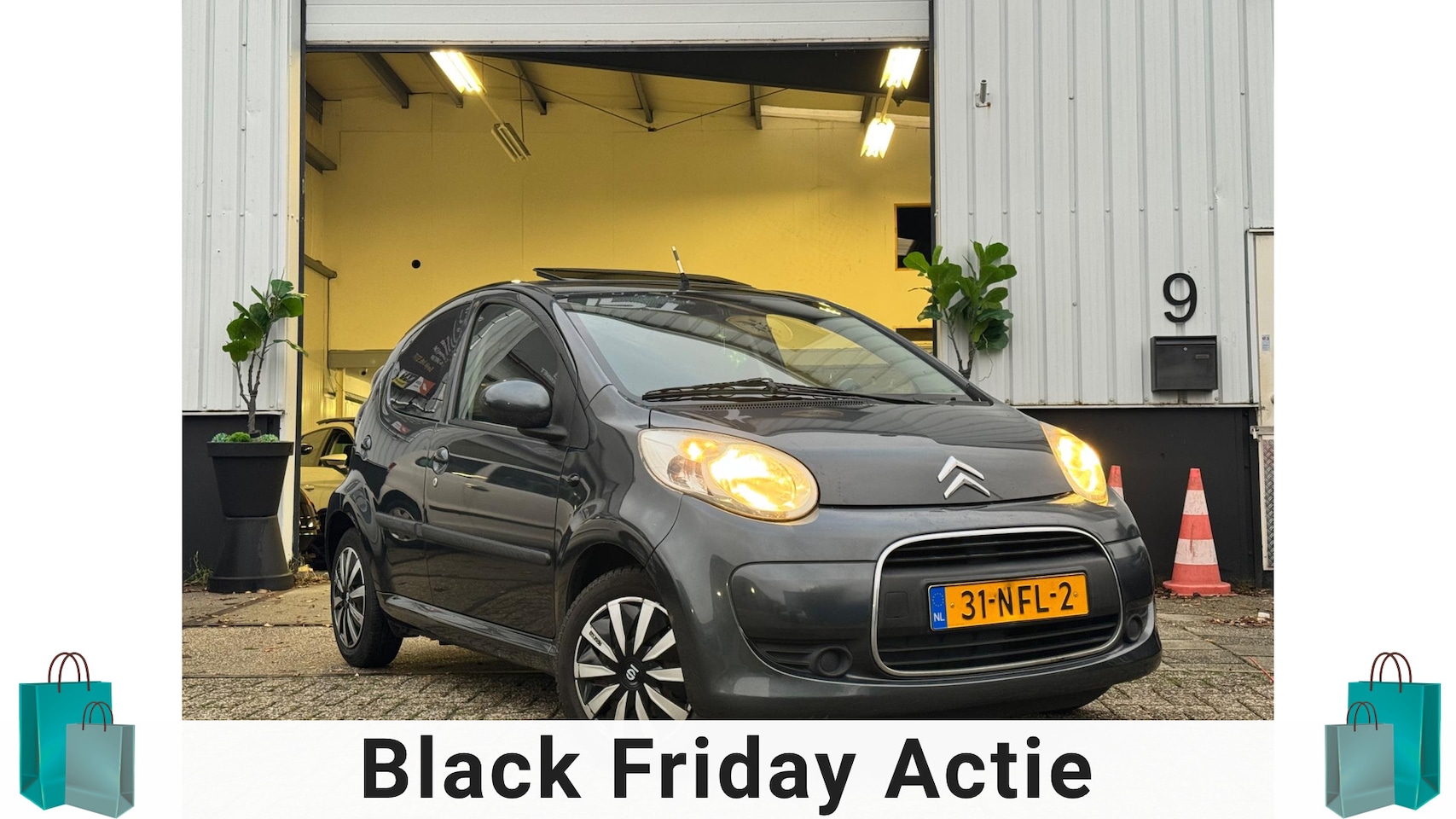 Citroën C1 - 1.0-12V Ambiance|AUTOMAAT|OPENDAK|ELEKTRISCHE RAMEN|NAP|LAGE KM - AutoWereld.nl