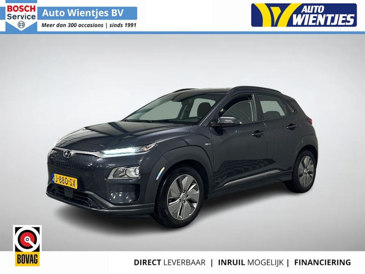 Hyundai Kona Electric - EV Comfort 64kWh 3-Fase | SOH 100% | Carplay | Camera - AutoWereld.nl