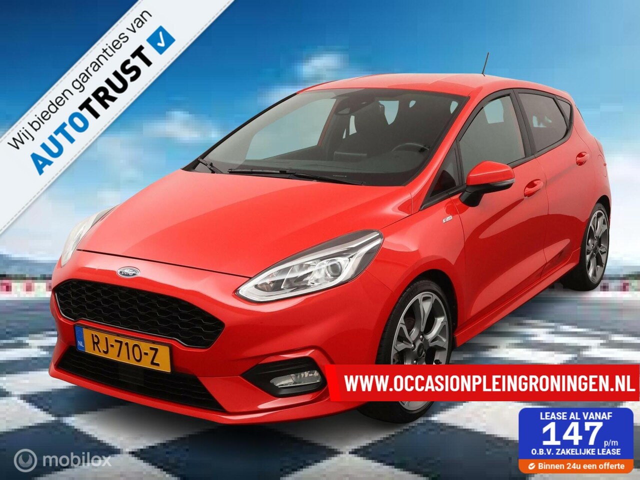 Ford Fiesta - 1.0 EcoBoost ST-Line 1.0 EcoBoost ST-Line - AutoWereld.nl