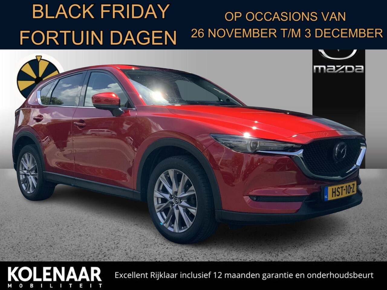 Mazda CX-5 - 2.5 Sky- 194 Luxury /Automaat/360 gr camera/Head Up display/Stoelkoeling+verwarming/ - AutoWereld.nl