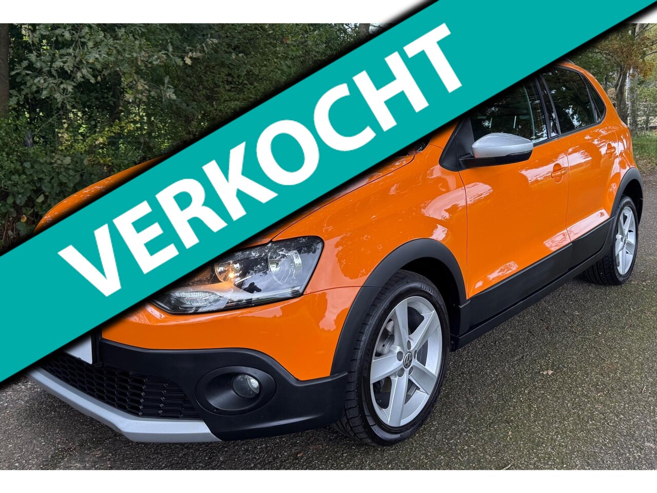 Volkswagen Polo - 1.2 Cross 2014 AIRCO GOED ONDERHOUDEN ERG MOOIE AUTO - AutoWereld.nl