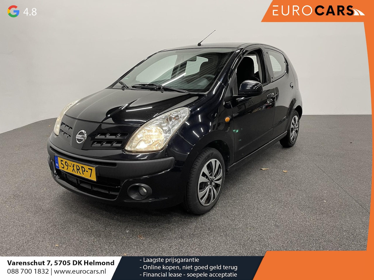 Nissan Pixo - 1.0 Look Airco Radio/MP3  APK tot 12-08-2026  ABS Elektrische Ramen - AutoWereld.nl