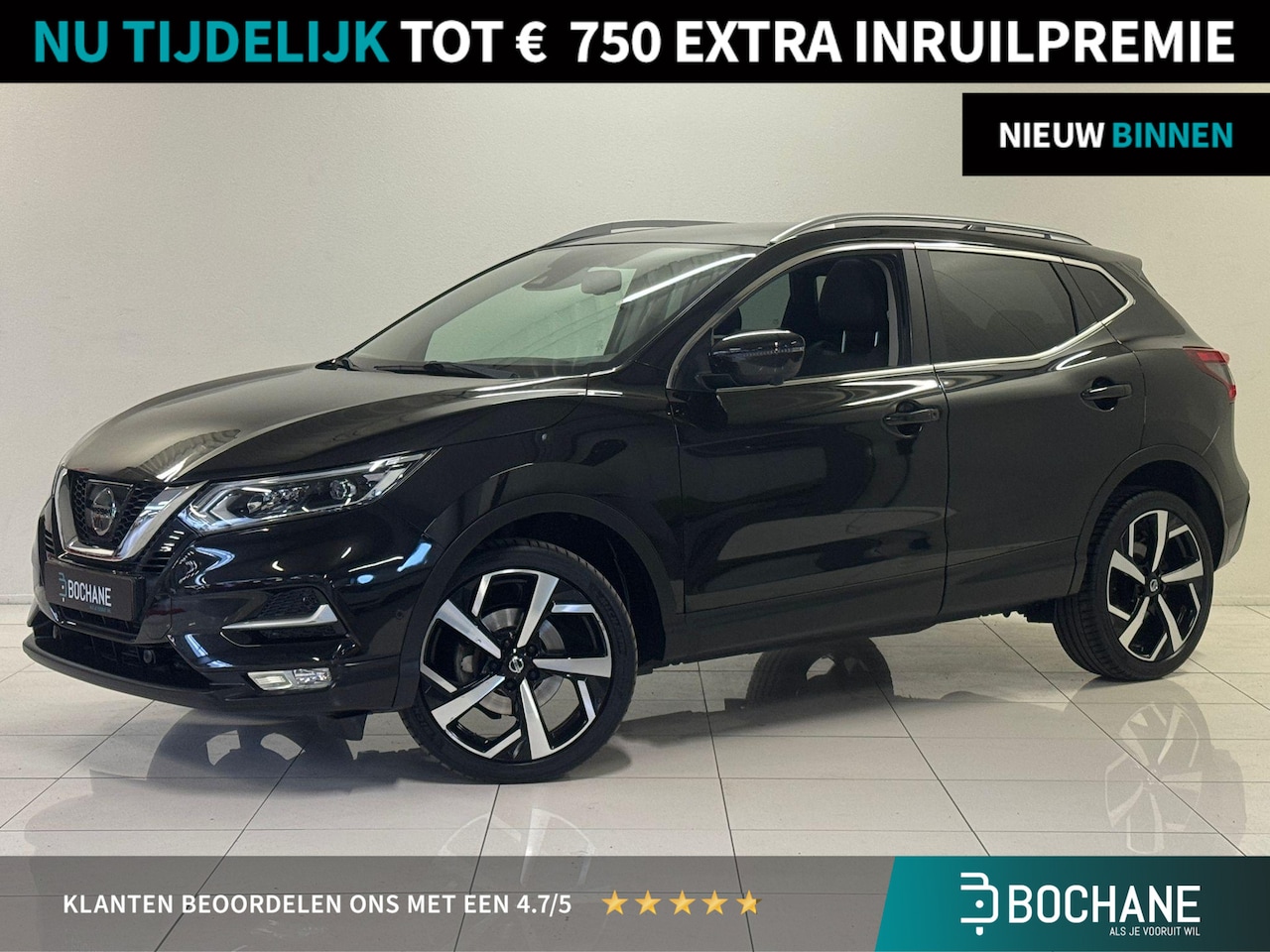 Nissan Qashqai - 1.2 Tekna + | Panoramadak | Camera | Trekhaak | - AutoWereld.nl