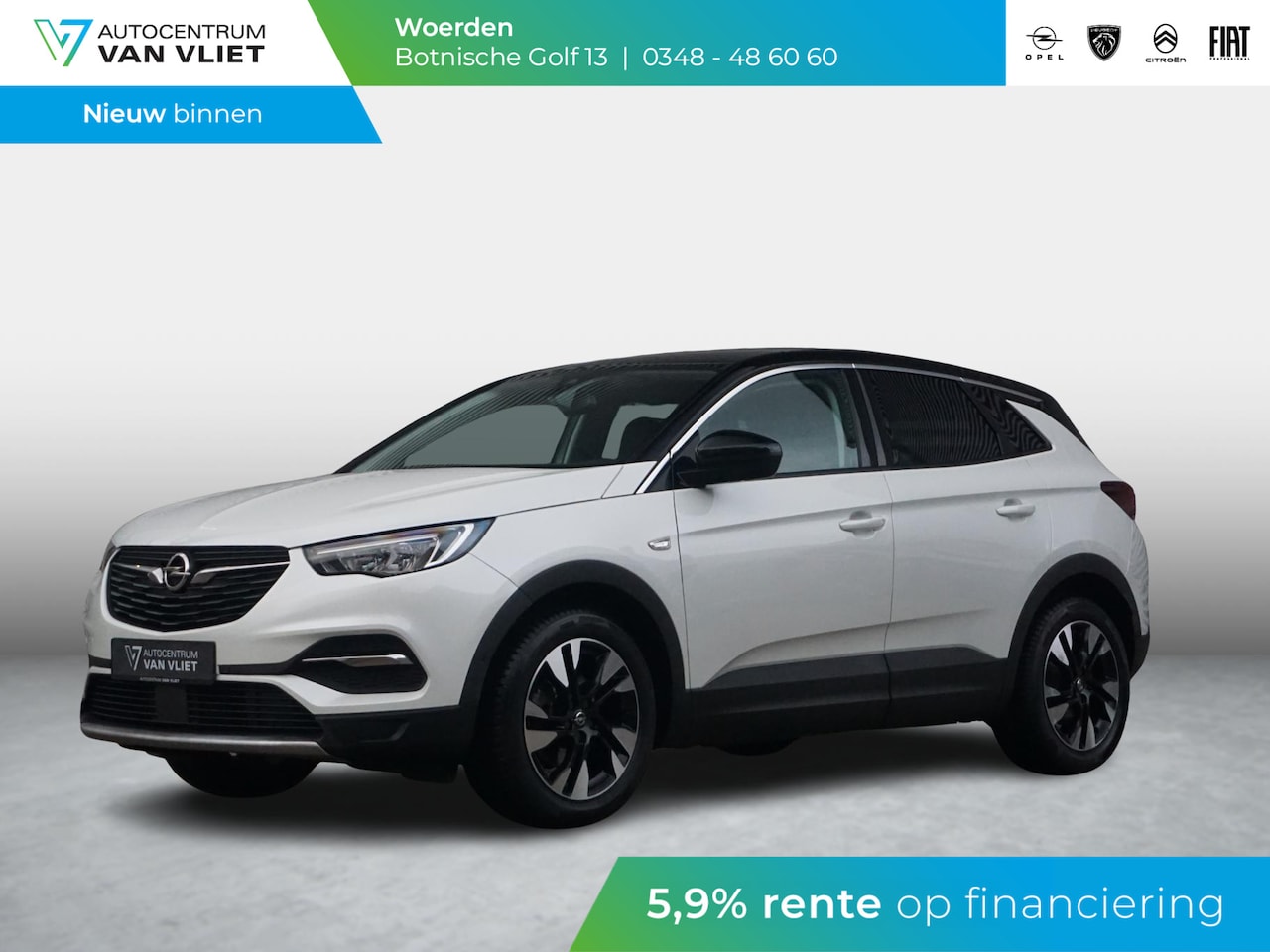 Opel Grandland X - 1.2 Turbo Business Executive 1.2 Turbo Business Executive - AutoWereld.nl