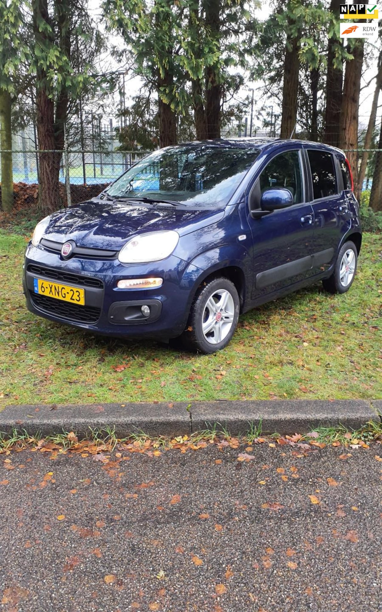 Fiat Panda - 0.9 TwinAir Lounge Carplay , Navigatie, airco - AutoWereld.nl