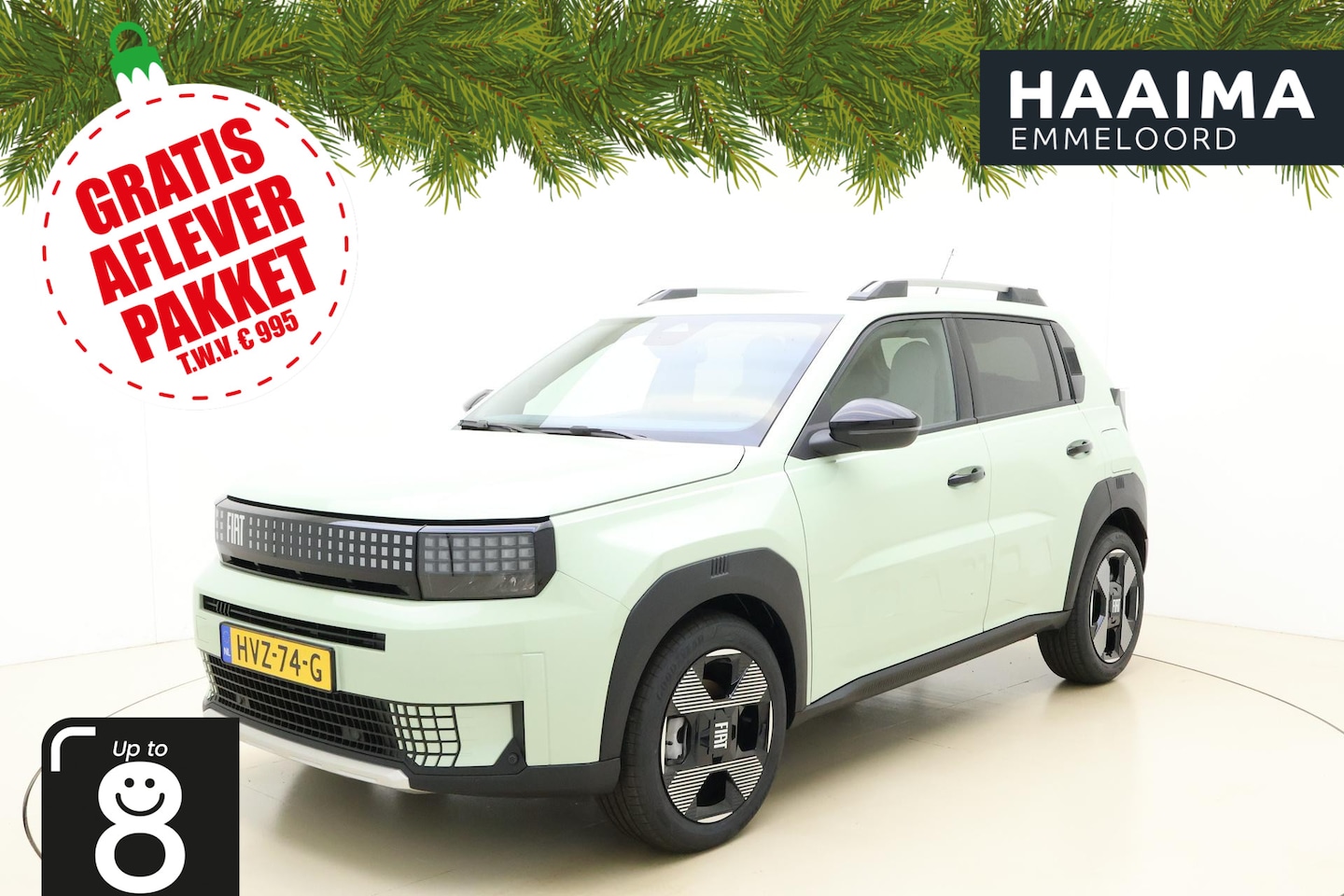 Fiat Grande Panda - 1.2 Hybrid La Prima Automaat | NIEUW MODEL | Navigatie | Climate control | Camera | Extra - AutoWereld.nl