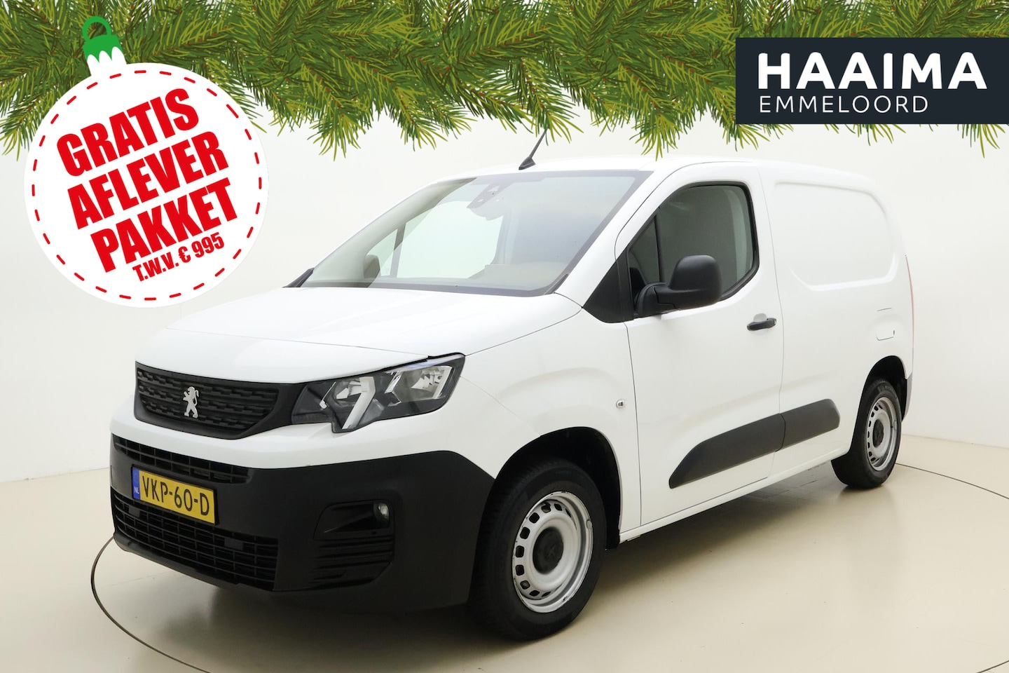 Peugeot Partner - 1.5 BlueHDI Premium | Airco | Navigatie | Cruise Control | Parkeersensoren achter - AutoWereld.nl