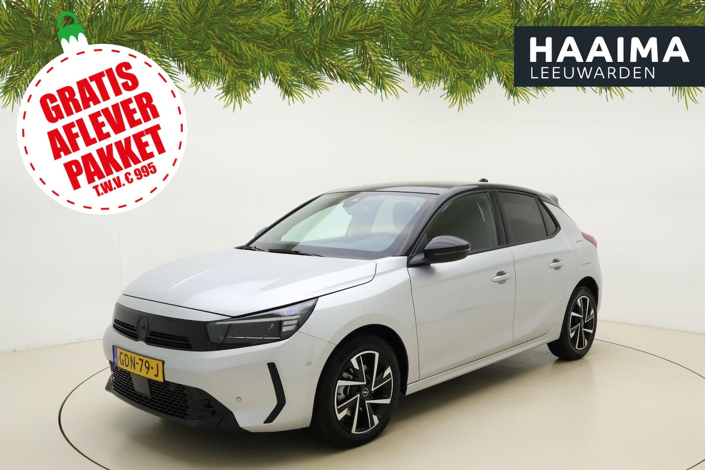 Opel Corsa - 1.2 Turbo Hybrid GS Automaat | Navigatie | Climate control | Keyless | Camera | Zwart dak - AutoWereld.nl