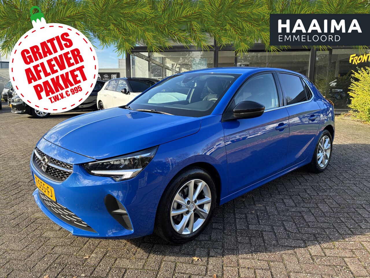 Opel Corsa - 1.2 Turbo 100Pk Elegance | Airconditioning | Navigatie | Parkpilot | Elektrisch Pakket | C - AutoWereld.nl