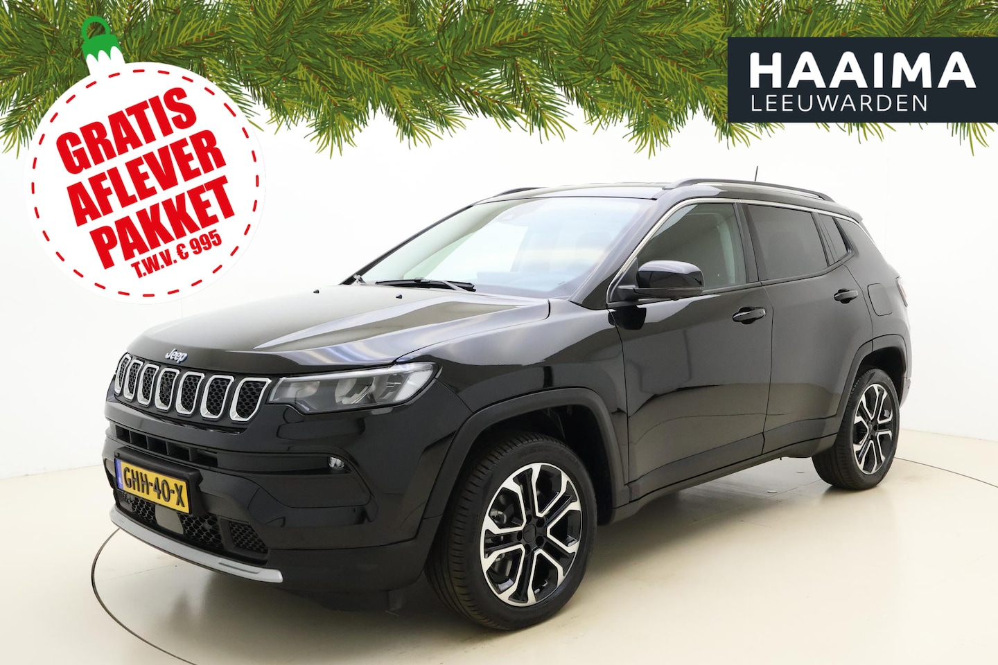 Jeep Compass - 4xe 190 Plug-in Hybrid Electric Altitude Automaat | Rondomzicht camera | Climate control | - AutoWereld.nl