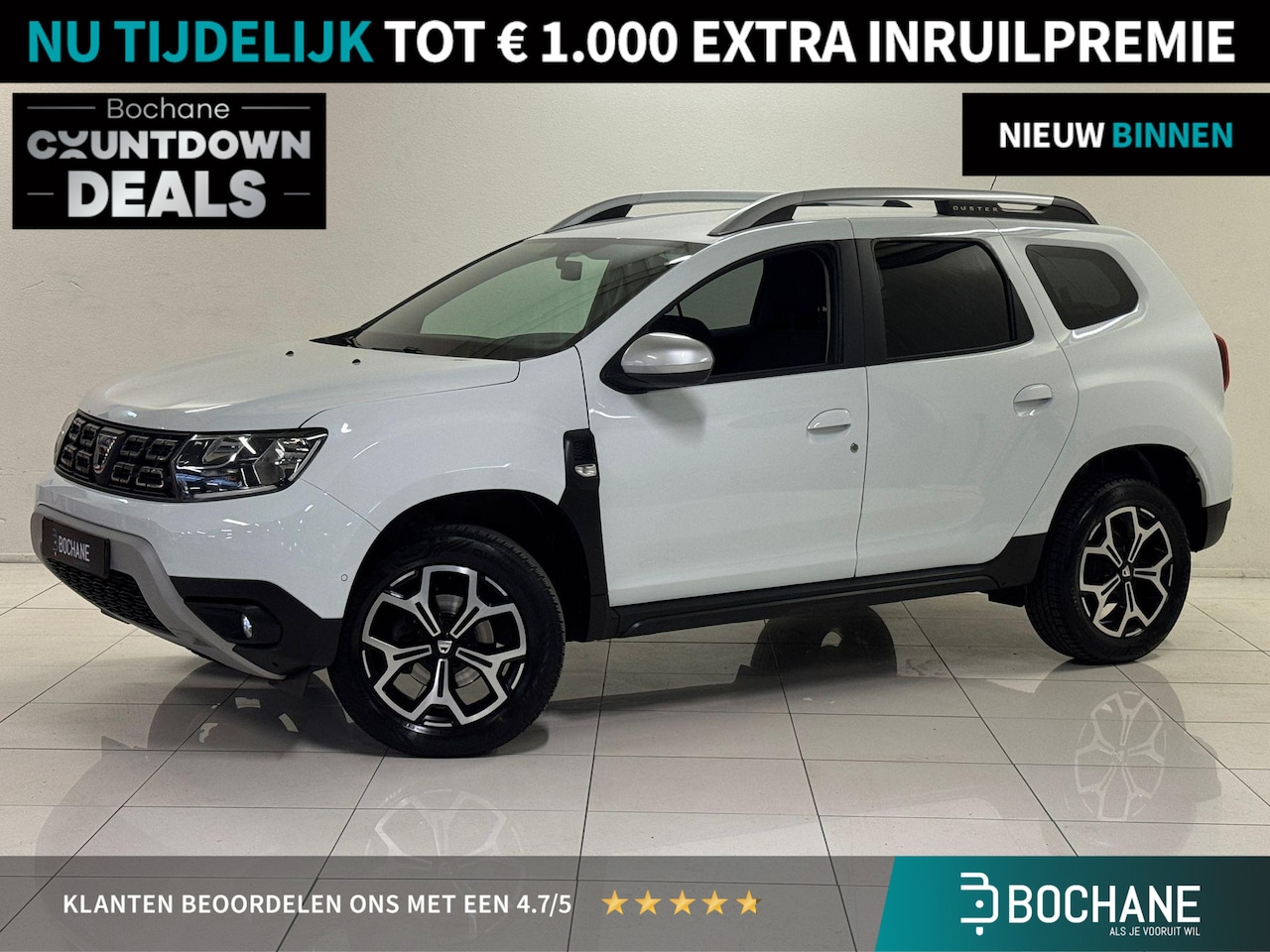 Dacia Duster - 1.3 TCe Prestige | Trekhaak | Navigatie | Achteruitrijcamera | - AutoWereld.nl